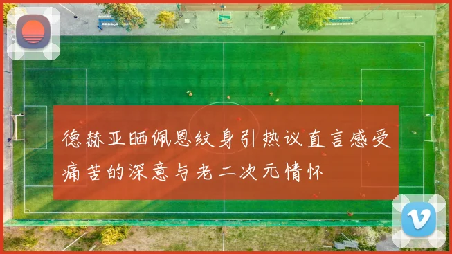 德赫亚晒佩恩纹身引热议直言感受痛苦的深意与老二次元情怀