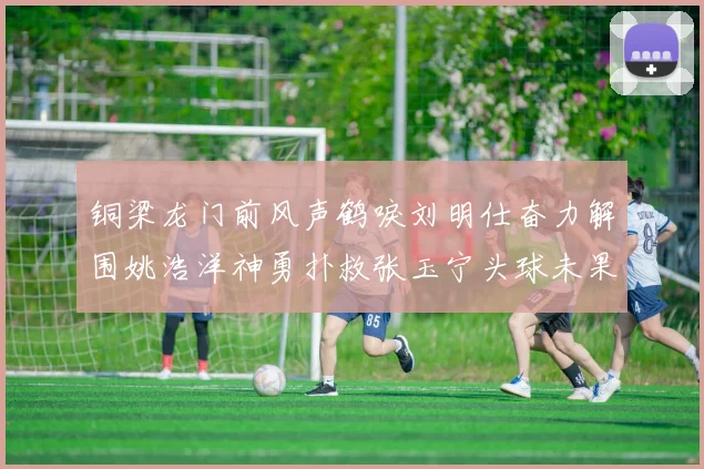 铜梁龙门前风声鹤唳刘明仕奋力解围姚浩洋神勇扑救张玉宁头球未果